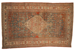 4.5x7.5 Antique Distressed Bijar Rug