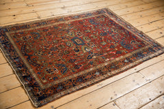 3.5x5 Antique Farahan Sarouk Rug