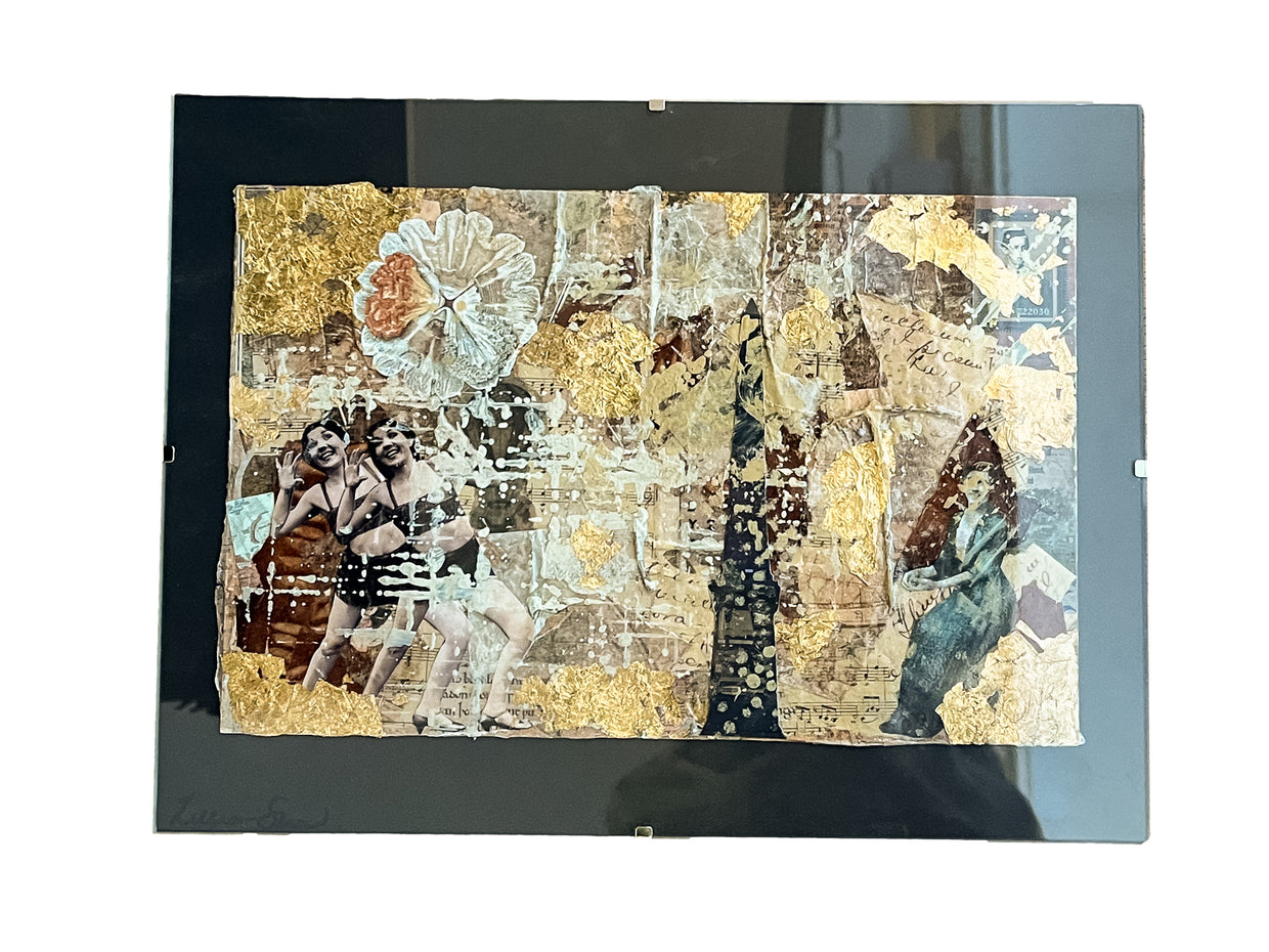 Lillian Shad Original Mixed Media Art // ONH Item ct001787