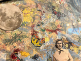 Textured collage in 