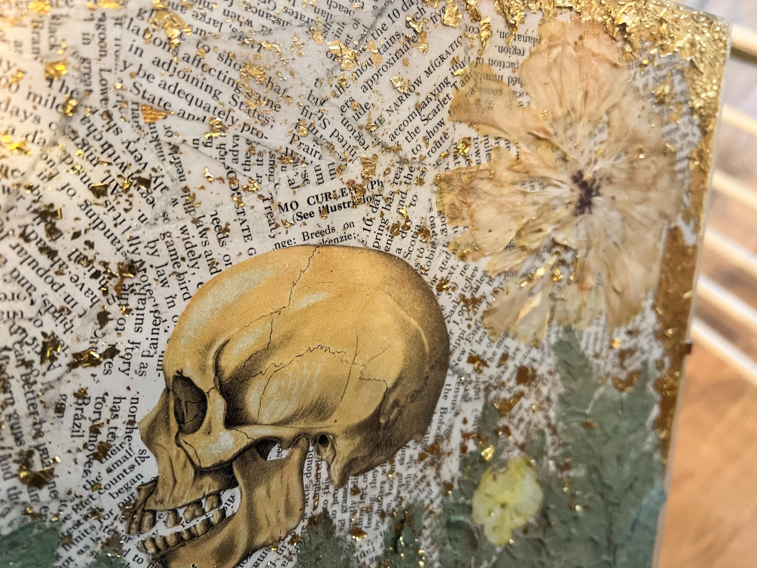 Lillian Shad "Life Among Death" Original Art // ONH Item ct001789, Image 1