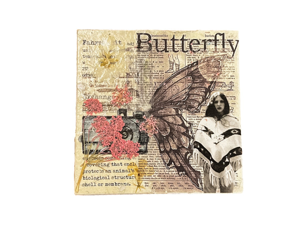 Lillian Shad "Butterfly" Original Art // ONH Item ct001792
