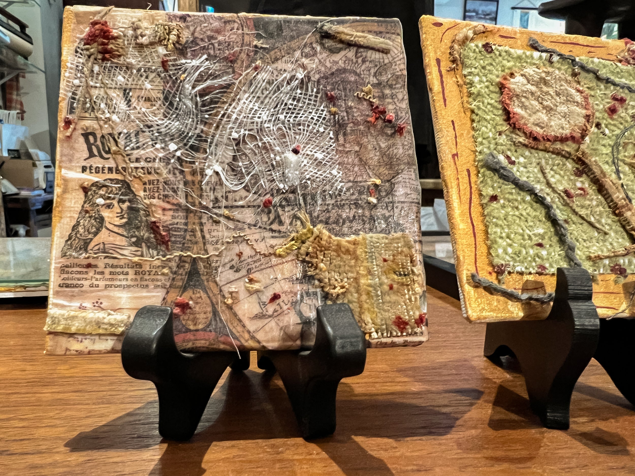 Lillian Shad "Avec Vous" Original Art // ONH Item ct001795, Image 1