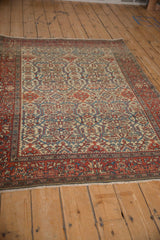 4.5x6 Antique Farahan Sarouk Rug