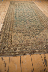 4x11 Vintage Distressed Hamadan Rug Runner