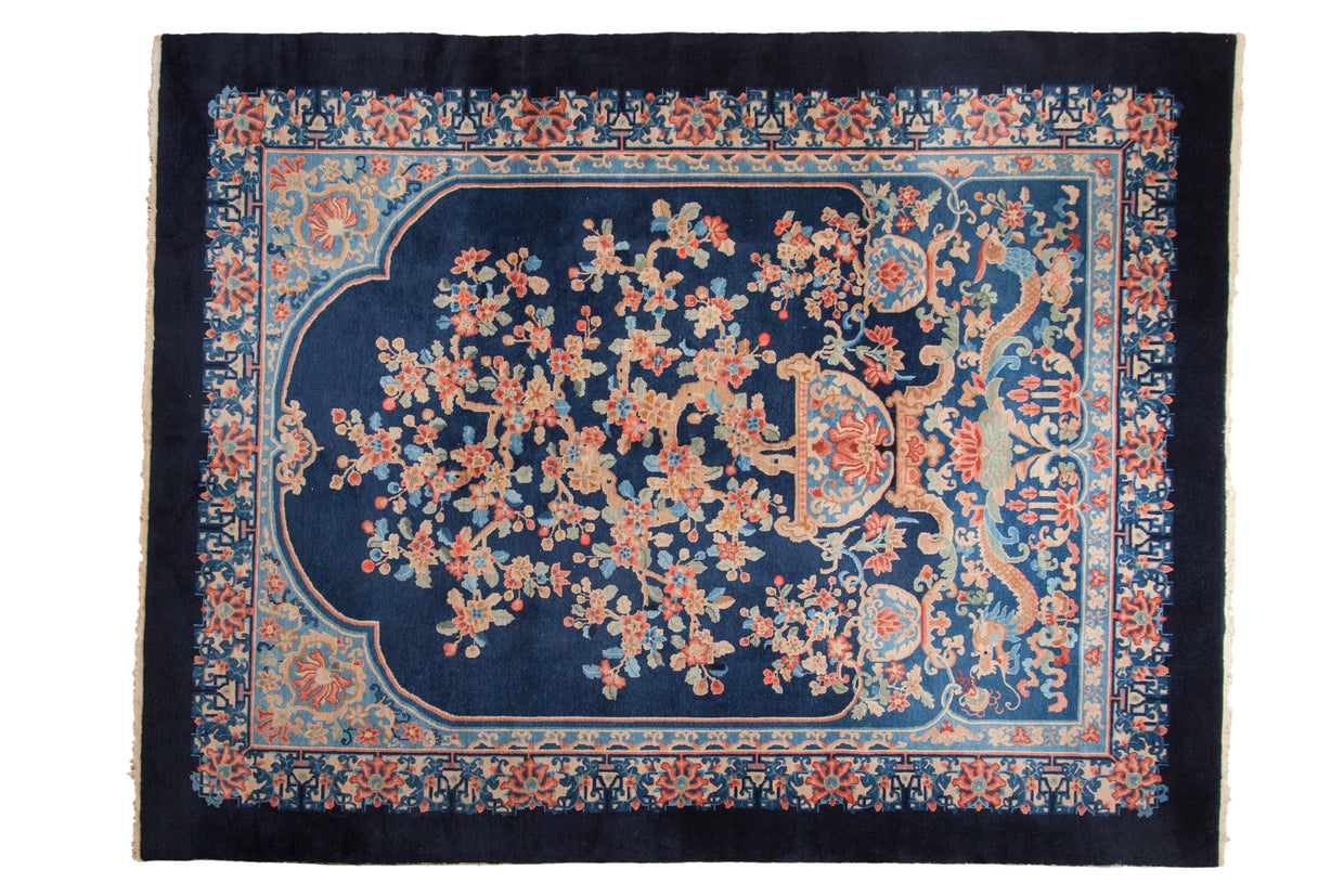 9x12 Vintage Art Deco Carpet // ONH Item ct001805