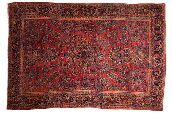 7x10 Antique American Sarouk Carpet // ONH Item ct001808