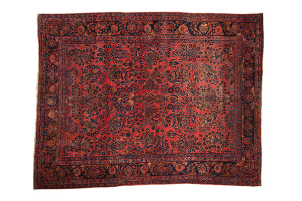 6.5x8.5 Antique Sarouk Carpet // ONH Item ct001809