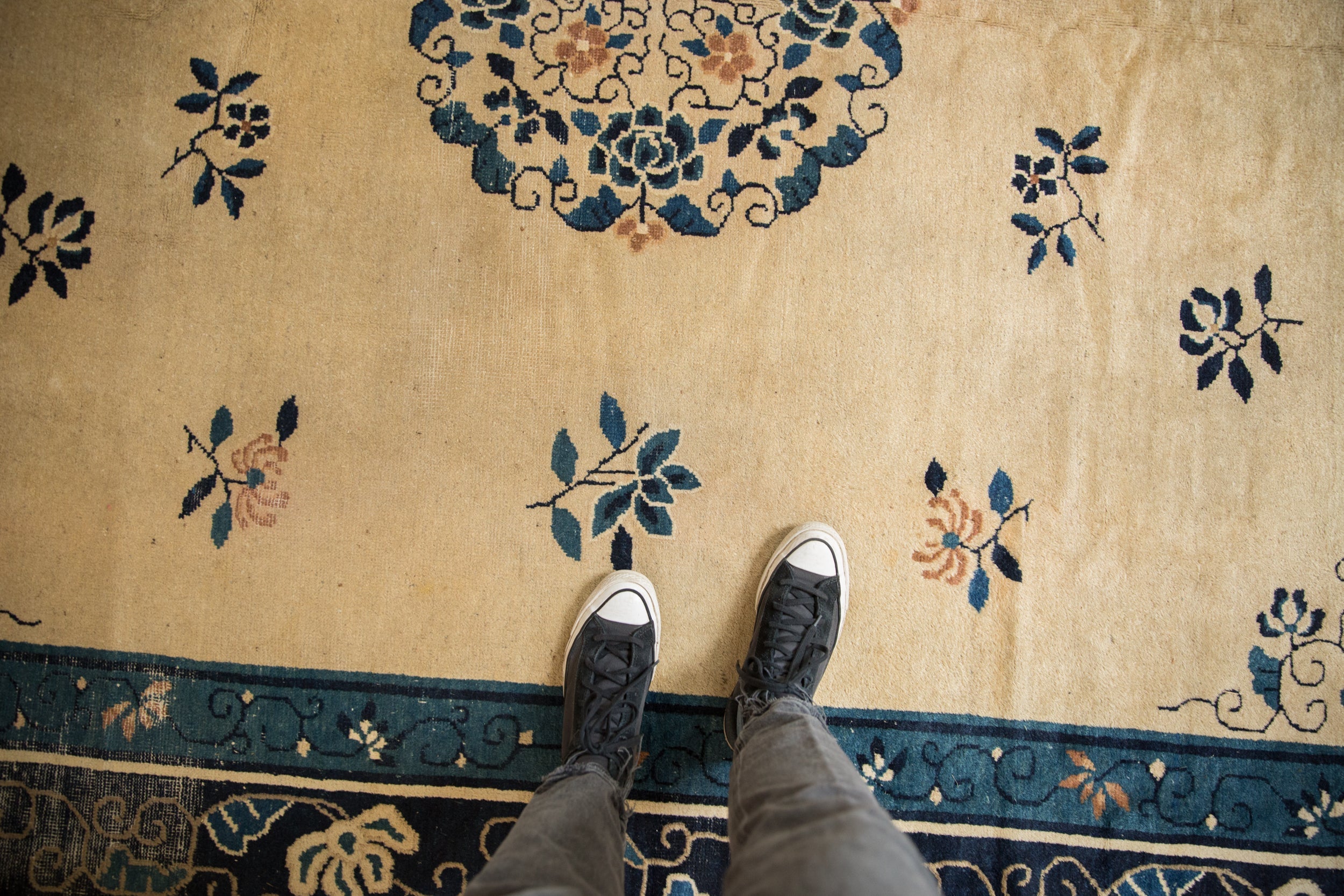 8x10 Antique Peking Carpet // ONH Item ct001811, Image 1