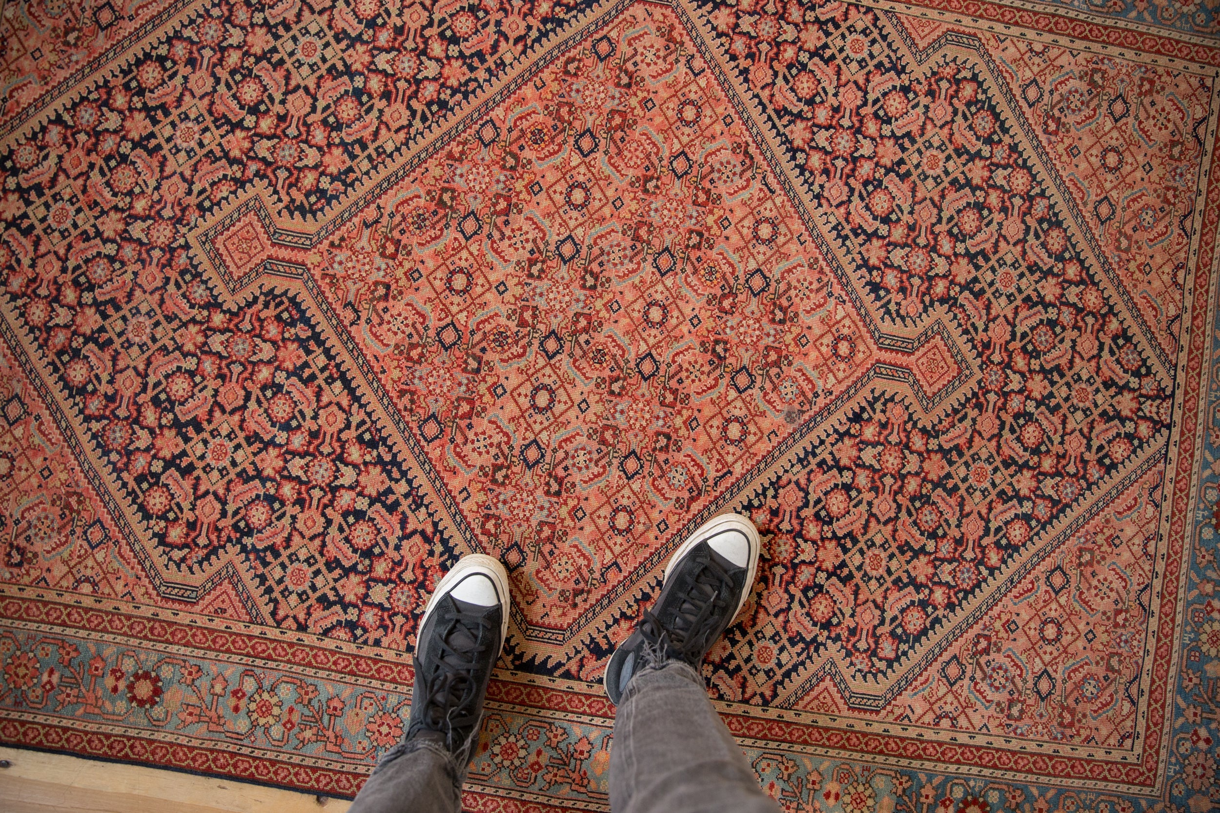 4x6.5 Antique Fine Malayer Rug // ONH Item ct001812, Image 1