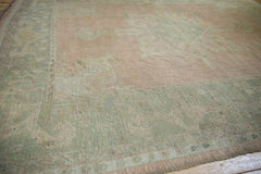 9x11.5 Vintage Distressed Oushak Carpet // ONH Item ct001815, Image 3