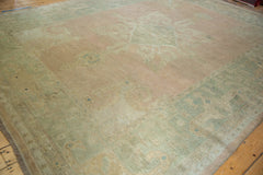 9x11.5 Vintage Distressed Oushak Carpet // ONH Item ct001815, Image 6