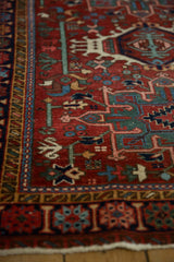 3.5x4.5 Vintage Karaja Square Rug // ONH Item ct001818, Image 4