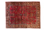 9x11.5 Vintage American Sarouk Carpet // ONH Item ct0018231