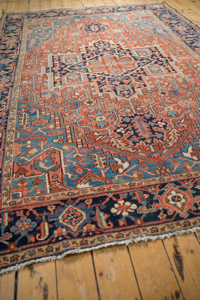 7x10 Antique Heriz Carpet // ONH Item ct001824, Image 7