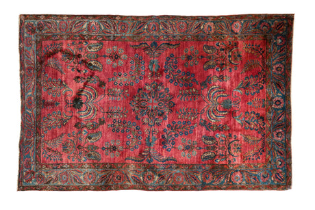 4x6.5 Antique Mohajeran Sarouk Rug // ONH Item ct0018261