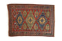 4.5x6.5 Antique Caucasian Soumac Rug // ONH Item ct0018281