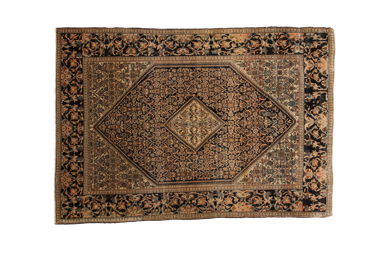 4.5x6 Antique Farahan Sarouk Rug // ONH Item ct0018291