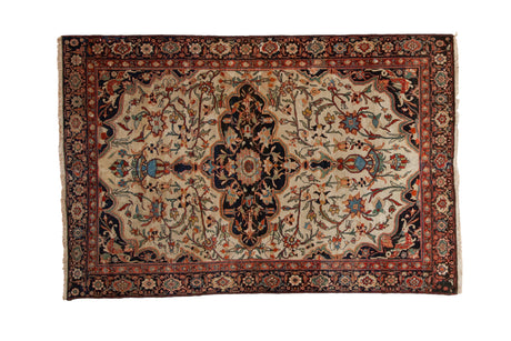 4x6 Antique Fine Farahan Sarouk Rug // ONH Item ct0018301