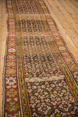 3x12.5 Vintage Kurdish Rug Runner // ONH Item ct001833, Image 4