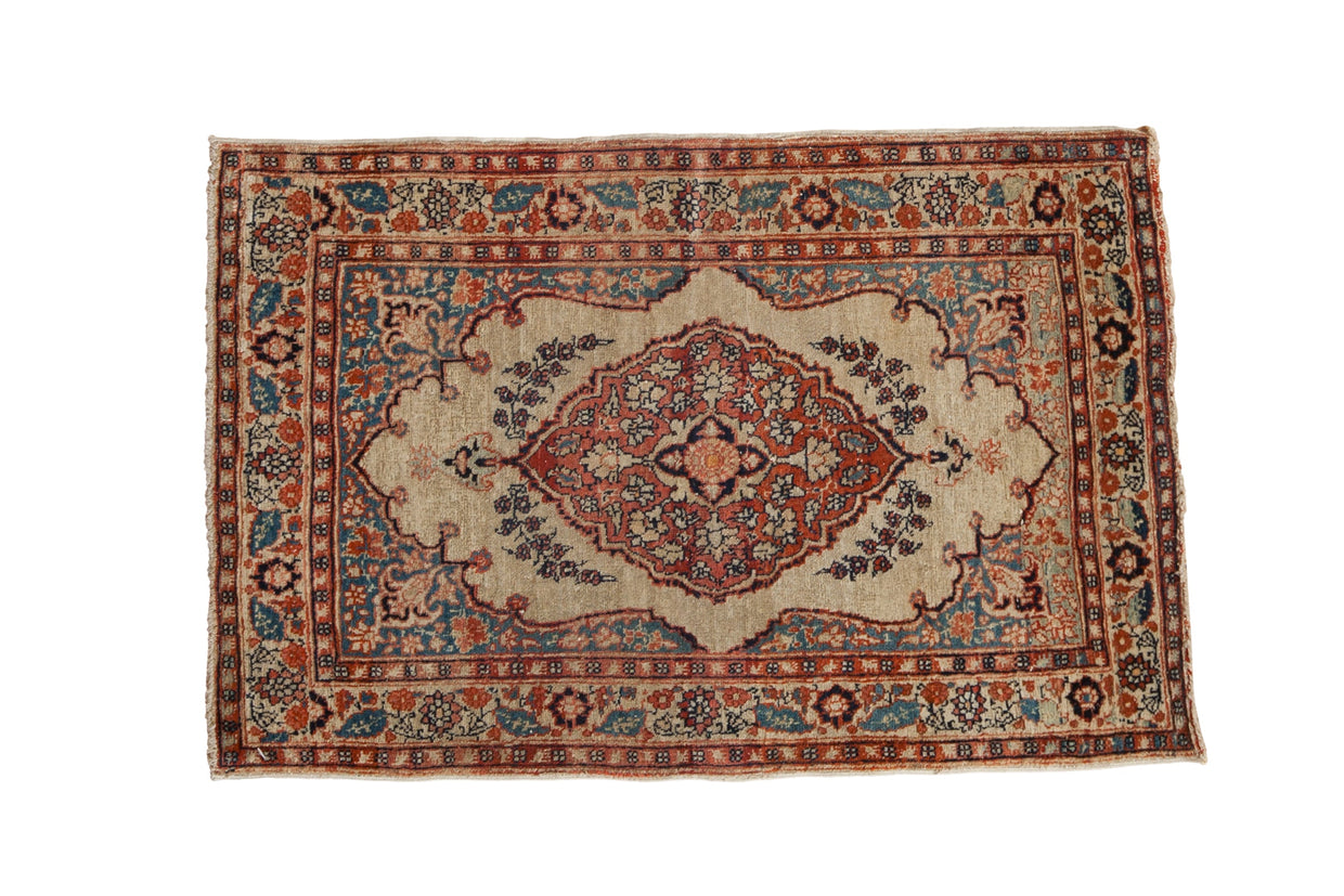 2x3 Antique Tabriz Rug Mat // ONH Item ct0018351