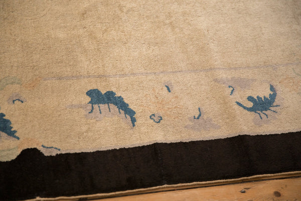 7x9.5 Antique Art Deco Carpet // ONH Item ct001837, Image 5