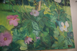 Artist's signature 'GBK' in red oil paint on the corner of the canvas.