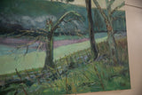 Artist's signature 'GBK' on the bottom right corner of the canvas.