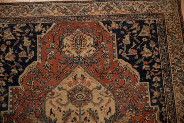 3x4.5 Vintage Farahan Sarouk Rug