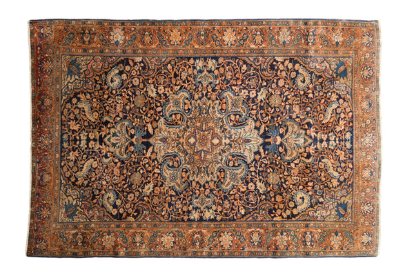 4.5x6.5 Vintage Farahan Sarouk Rug
