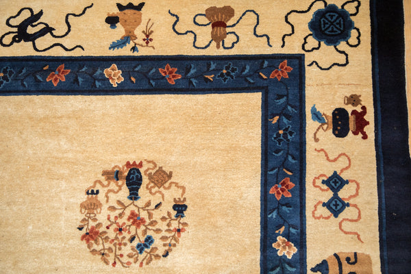 9x11.5 Antique Peking Carpet