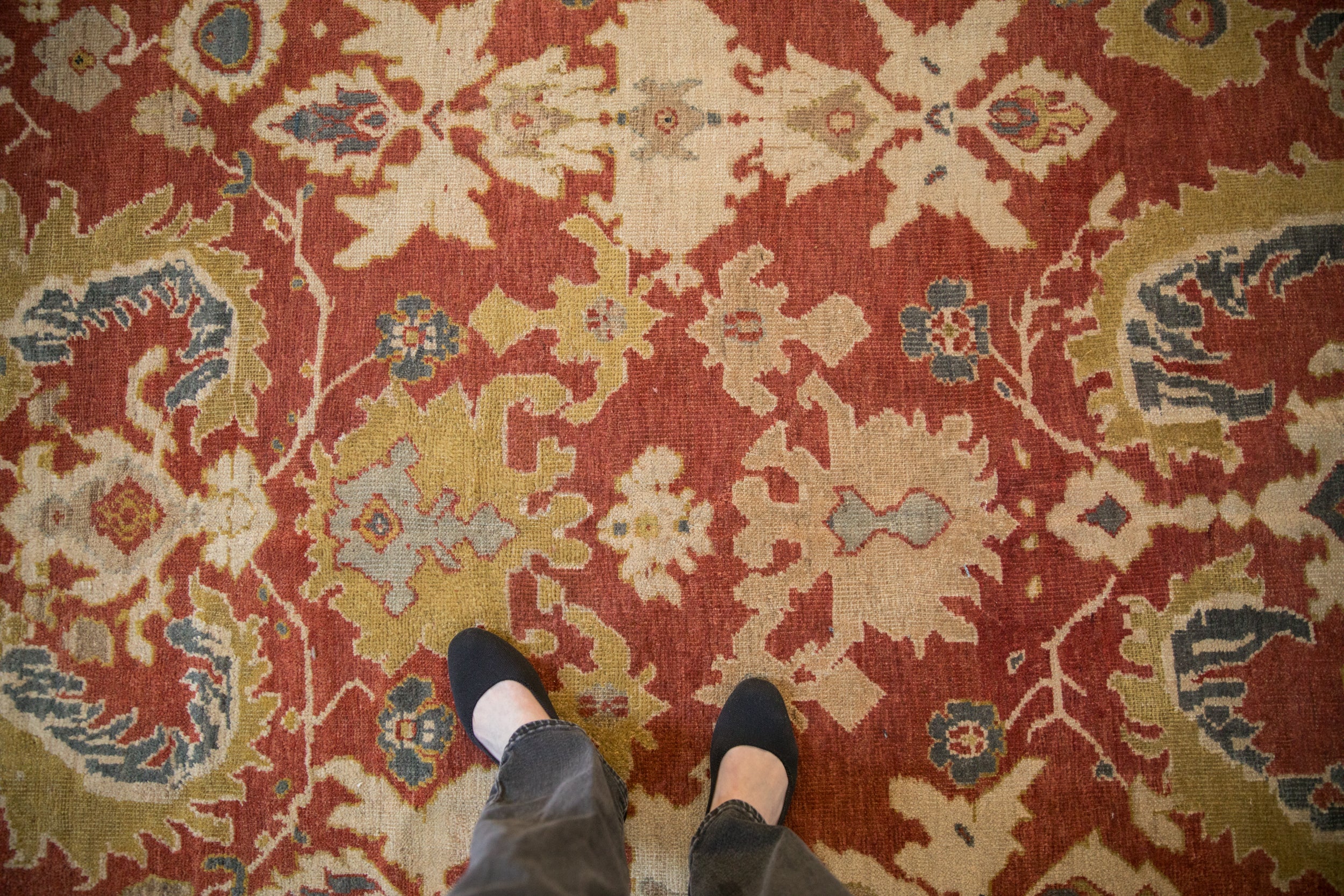 7.5x10.5 Antique Mahal Carpet