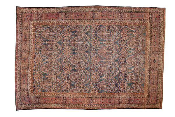 9.5x13.5 Antique Fine Kerman Carpet