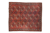 7x8 Antique Beshir Square Carpet