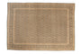 9.5x13.5 Vintage Distressed Meshed Carpet