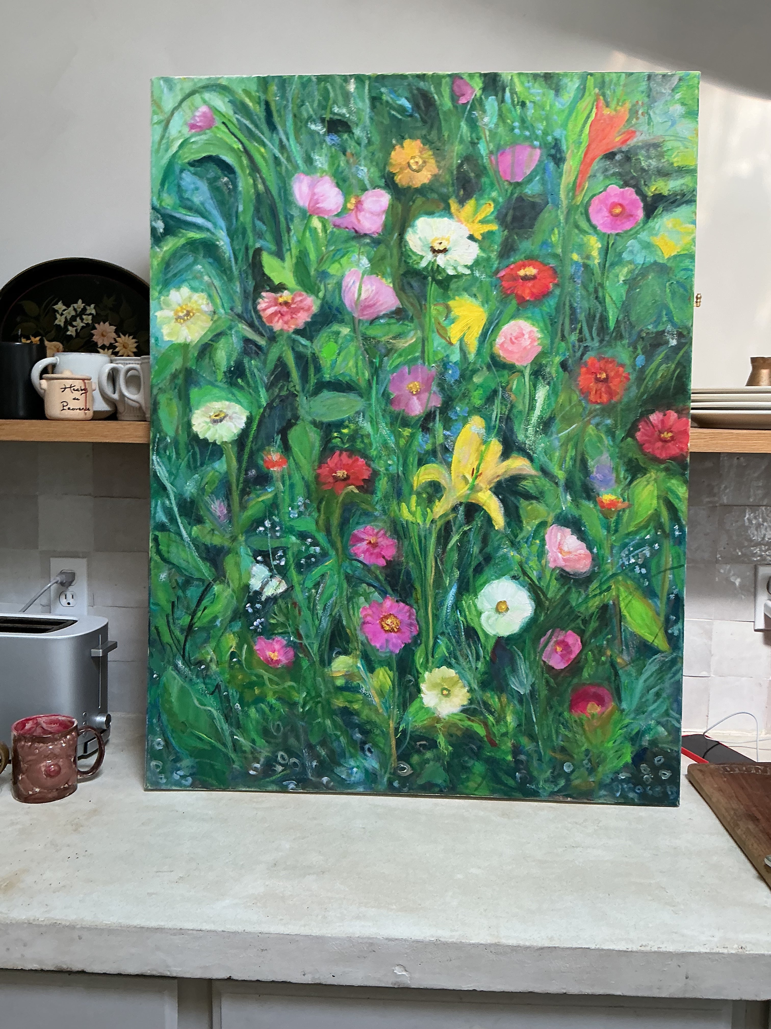 Grace B. Keogh Painting "Garden Flowers"