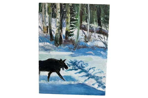 Grace B. Keogh Painting "Moose"