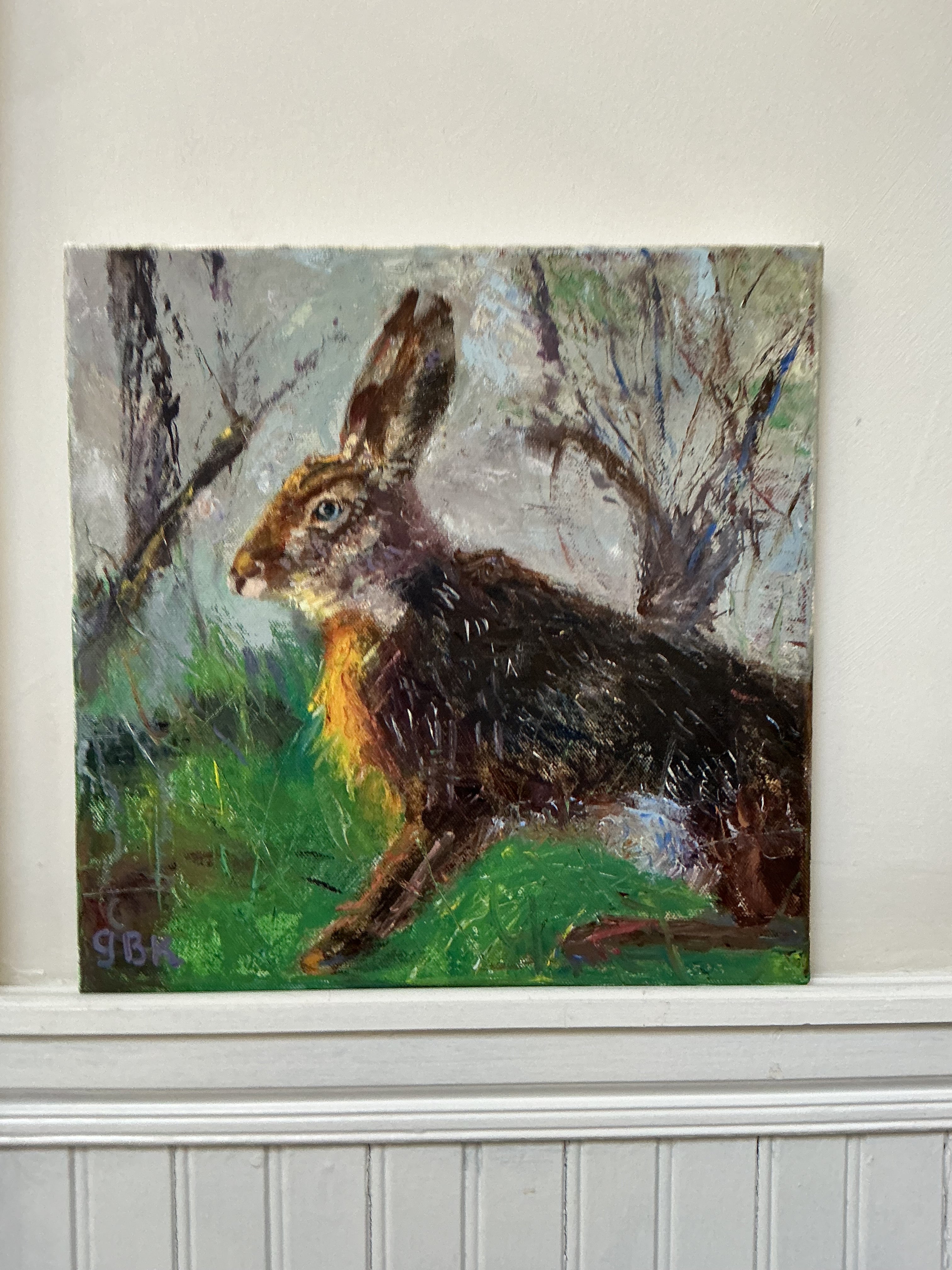 Grace B. Keogh Painting "Bunny"