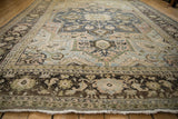 8x10.5 Vintage Distressed Heriz Carpet