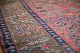 11x13.5 Antique Mohajeran Sarouk Carpet