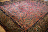 11x13.5 Antique Mohajeran Sarouk Carpet