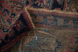 11x13.5 Antique Mohajeran Sarouk Carpet