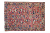 8.5x11 Antique Heriz Carpet