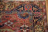 8.5x11 Antique Heriz Carpet