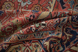 8.5x11 Antique Heriz Carpet