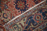 8.5x11 Antique Heriz Carpet