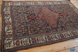 4.5x7 Antique Bijar Rug