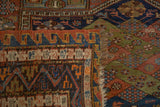 5.5x8 Antique Soumac Design Carpet