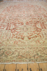8x12.5 Vintage Distressed Heriz Carpet