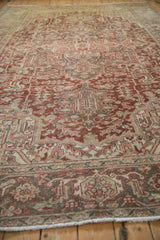 8x12.5 Vintage Distressed Heriz Carpet